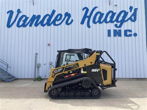 highest hp skid steer|asv vt100 forestry for sale.